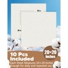 Druvian 10 Pack Premium Cheesecloth, Grade 100 Cotton Cheese Cloth,