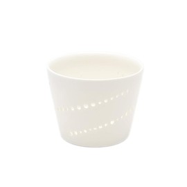 TAMAKI T-924341 Inokuchi Scashi Spiral White Diameter 2.6 x Height 2.0 inches (6.6 cm) x Height 2.0 inches (5.1 cm), 3.4 fl oz (90 ml)