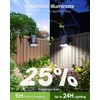 Solar Spot Lights Outdoor Waterproof, Solar Spotlights 10 Pack Cool