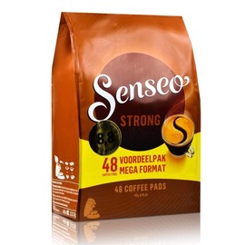 Senseo Strong Dark Roast coffee, 480 Pods (10 bags of 48 pods)