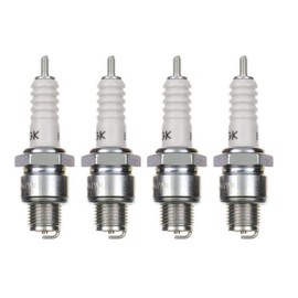 4x Spark Plug B7HS Spark Plugs Set of 4 Suitable for Motorcycle/Scooter/Scooter Compatible with 0241245580 0241245602 0241245658 0242245517 W225T1 W3AC W4C3 W5A W5AC W5AP WR5AC 5AP 5AP stk 7528 7532