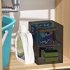 SpaceHacks 6 Pack Stackable Makeup Organizer and Storage, Acrylic Organizers，Clear