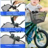 Mkuero Kids Bike Basket, Front Bicycle Basket for Boy and