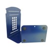 1 Pair Nostalgic London Telephone Booth Bookends British Style Metal
