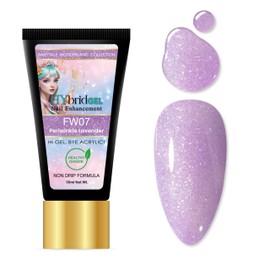 HYBA Fairytale Wonderland Hybrid Gel Nail Polish, Single Tube (Periwinkle Lavender) FW07