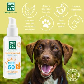 MENFORSAN Sun Protection Factor 50 for Dogs and Cats 60 ml