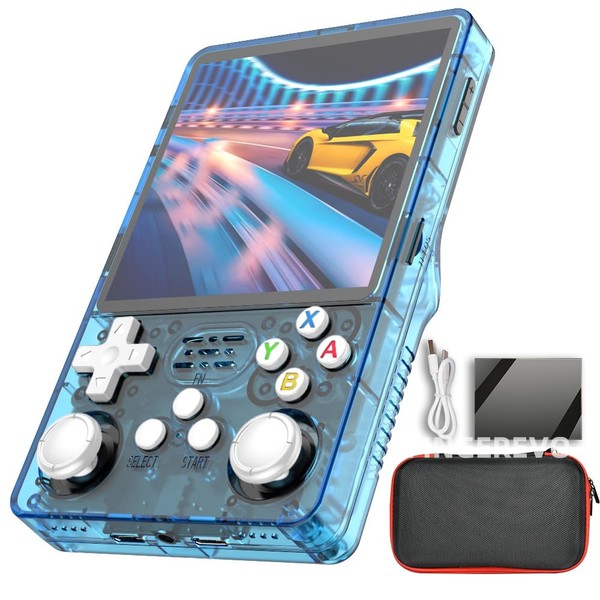 R36S Plus Handheld Game Console 4.0-in 720*720 IPS OCA Screen
