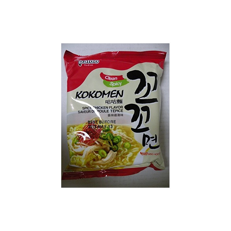 Kokomen Spicy Chicken Ramen, 4.23 Oz (Pack of 16)