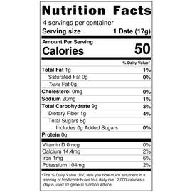 Pick Me Up Snacks – Organic Medjool Dates, Pitted and Filled with Creamy Peanut Butter – 4 Dates per 2.4 oz Pack – Vegan, Gluten-Free, No Added Sugar – Healthy On-the-Go Energy Snack – Pack of 10 pouches (40 stuffed dates)