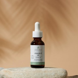Derora Vitamin E Oil | Nourishes Skin, Hair & Nails | 100% Pure | Natural | 30,000IU | Powerful Antioxidant | For All Skin Types | Vegan & Cruelty Free (30ml x2)