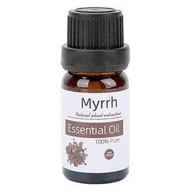 Aceite esencial de masaje corporal, fácil de absorber Control de aceite Hidratante portátil Aliviar la fatiga Aceite esencial de aromaterapia para el cuidado de la piel(Aceite esencial de mirra)