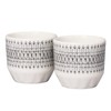 ARABIA 1068077 Pair Mini Cup Emilia 2.0 inches (5 cm)