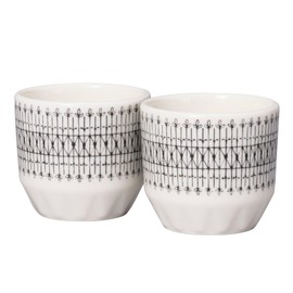 ARABIA 1068077 Pair Mini Cup Emilia 2.0 inches (5 cm)