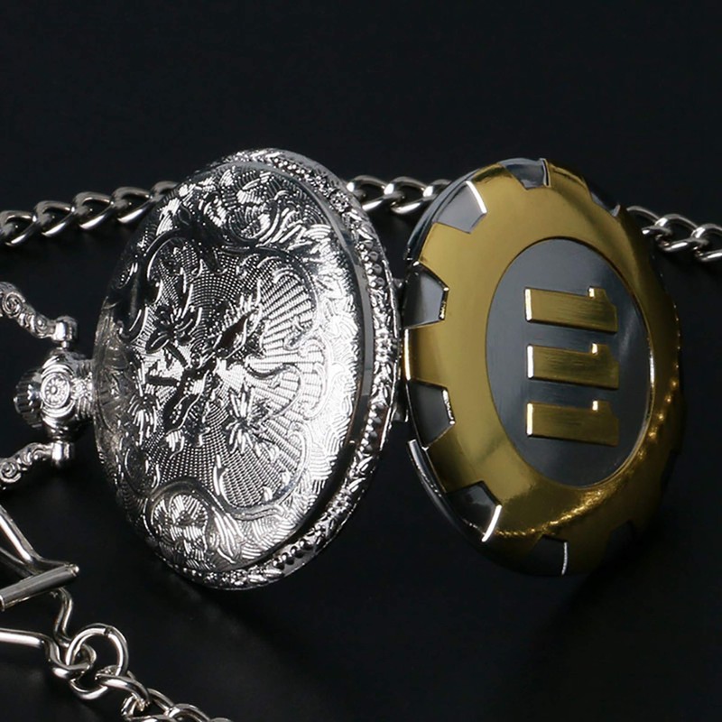 CokinkiDs Boy's Pocket Watch Golden Xmas Gift Fallout 4 Vault