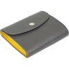 RafiCaro Women's Bifold Wallet, Compact, Mini and Soft, Shrink Leather,