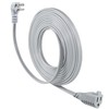 KUNCAN Appliance Power Extension Cord - 3 Prong Flat Wire