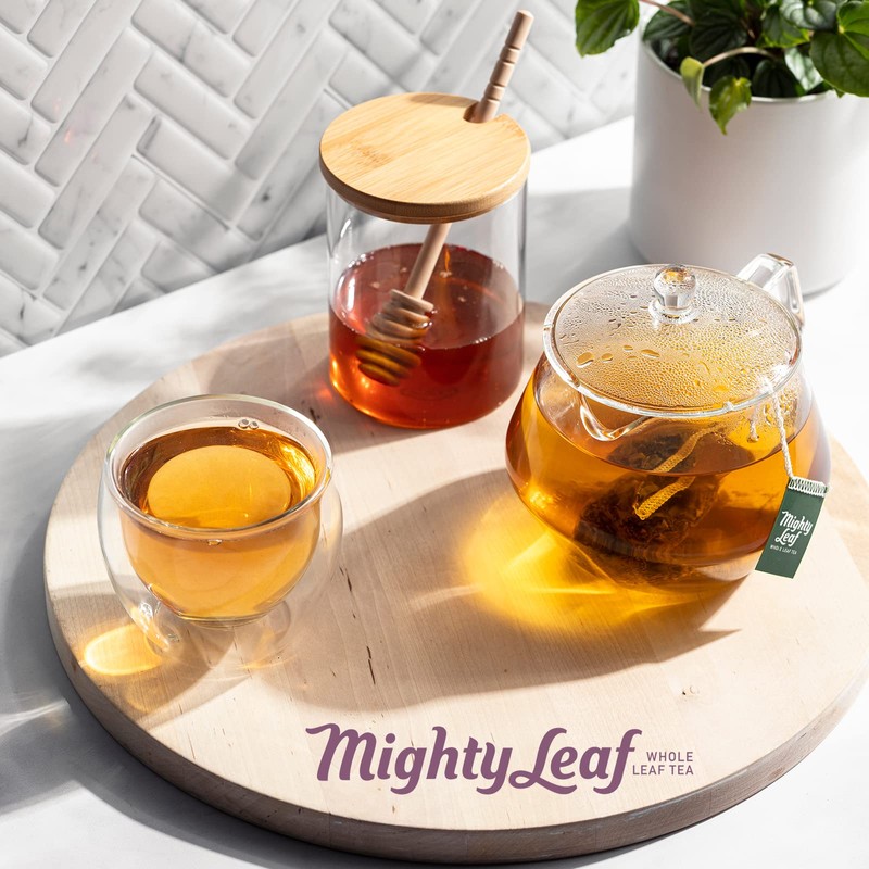 Mighty Leaf Organic Earl Grey Tea, 100 Tea Pouches