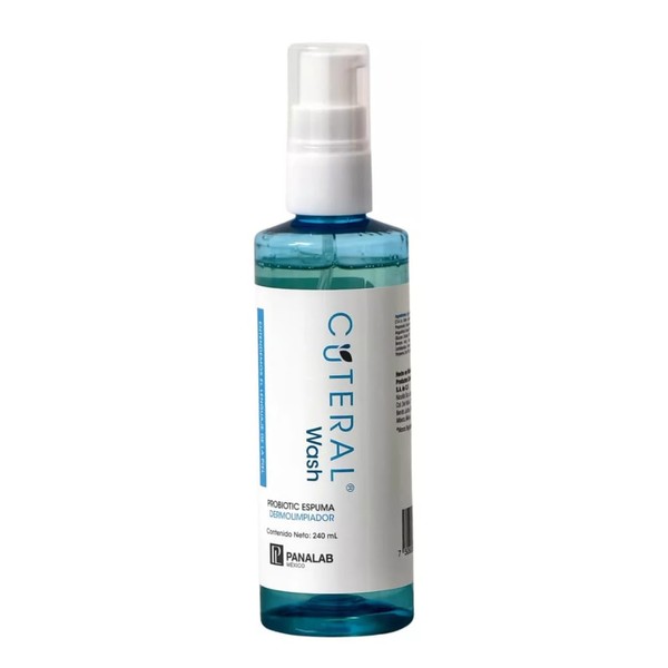 Panalab Cuteral Wash Espuma jabón facial con probióticos 240ml