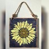 10x10 Inch Boho Sunflower Stencil for Painting on Wood, Canvas,