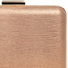 Caspar TA529 Elegant Women's Snake Skin Box Clutch Bag Evening