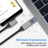 Poyiccot USB C Extension Adapter 240W, USB Type C Extension