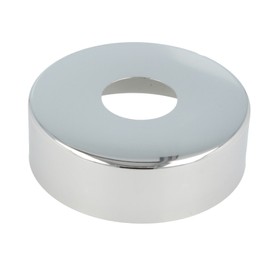 'Tecuro HAHNROSETTE (3/4) Diameter: 27 mm Diameter 80 mm x 25 mm, Chrome-Plated Brass