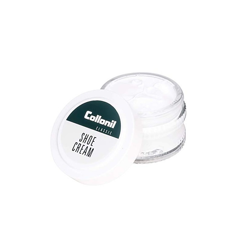 Collonil White Cream Polish for smooth leather Shoes Boots Handbags