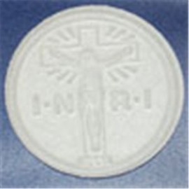 1-3/8" Communion Wafers, Wheat (1000) - Red Box