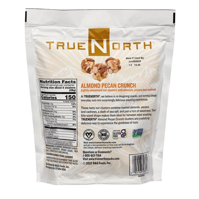 True North Almond Pecan Crunch, (20 oz. Each) 2-Pack
