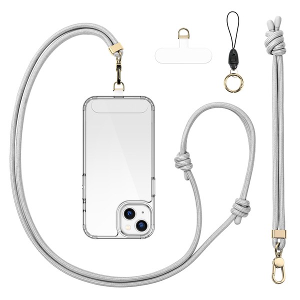 Birwiny Universal Phone Lanyard Adjustable Crossbody Phone Neck Strap &