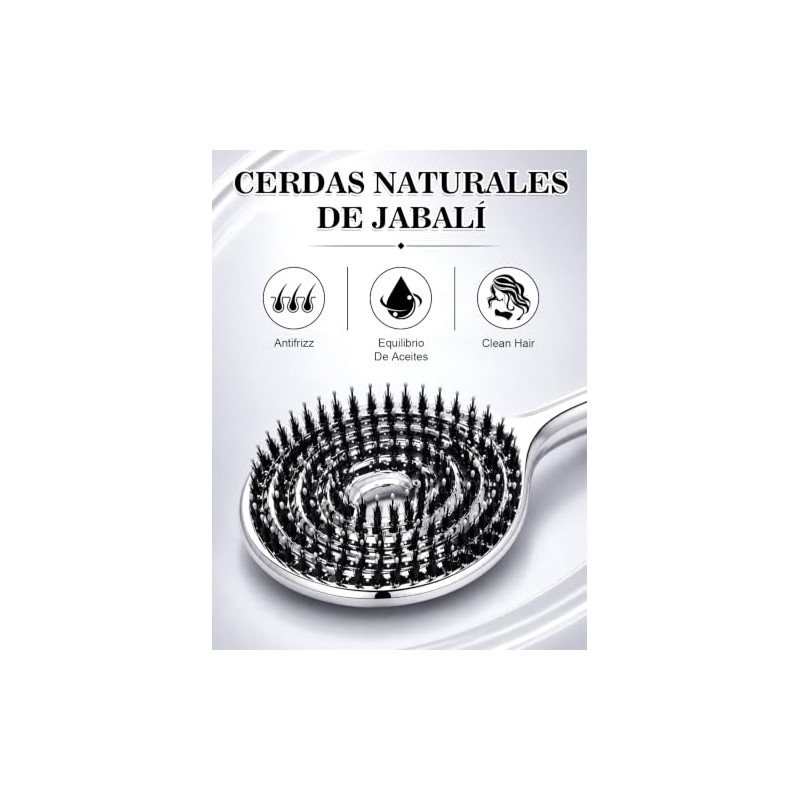 Hair Brush Cepillo Cabello Cerdas Mixtas