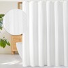 Gibelle Extra Long Shower Curtain 72 x 84, Tall 3D