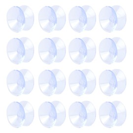Toyvian 30pcs Anti-slip Mat Double Sided Suction Cup Pad Double Sided Suction Cup Dent Puller Suction Cup Small Suction Cup Suction Cup Spacer Suction Cup Pad Pvc Soft