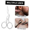 SAFIGLE 1set Eyebrow Grooming Set Precision Eyebrow Trimming Scissors Brush