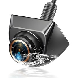 Wireless Reversing Camera, 360° Adjustable Car Rear View Camera, IP68 Waterproof Reverse Camera for Car, Car Reversing Camera with Night Vision for Cars, Trucks