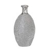 Casablanca Miro Vase Silver Ceramic 3 Assorted