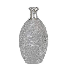 Casablanca Miro Vase Silver Ceramic 3 Assorted