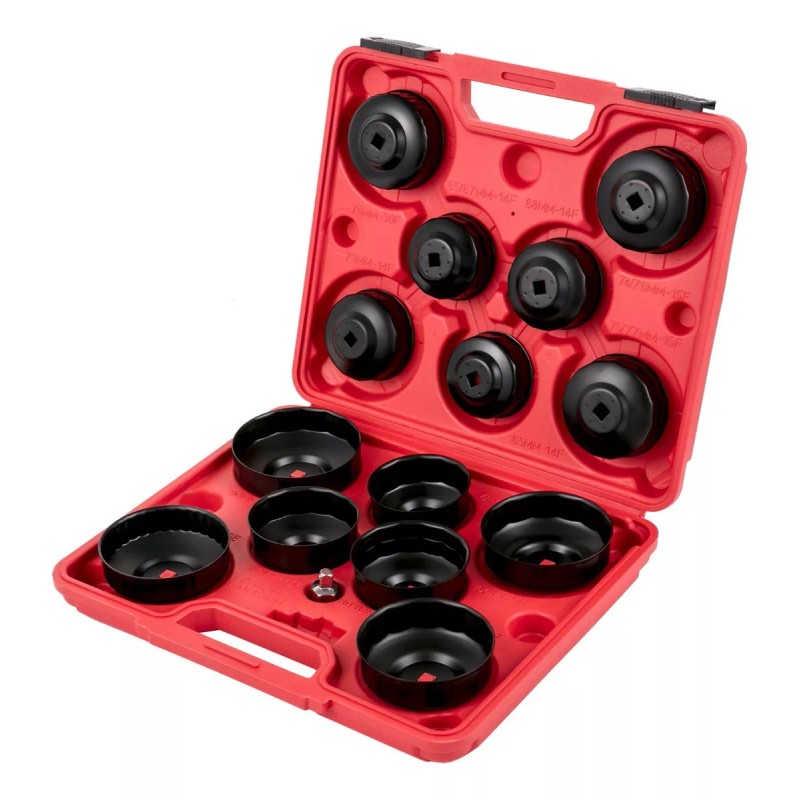 Juego De Llaves Para Filtros De Aceite 14 Pz Zocalos
