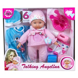 Lissi Dolls - 11 Inch Talking Baby Set