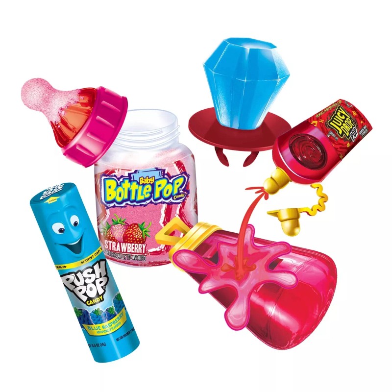 Ring Pop Bazooka Variety Pack Candy, 40 ct.