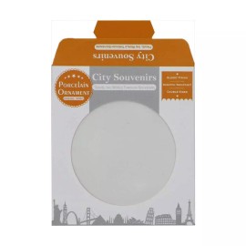 City Souvenirs Sri Lanka Christmas Ornament Porcelain Double Sided