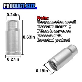 UHANBUT 4PCS Car Tire Valve Stem Caps, Aluminum Alloy Tire Cap Cover Accessories, Dustproof Corrosion Resistant Leak-Proof Wheel Valve Cover, Car Wheel Protection Cap for Most Cars (Silver)