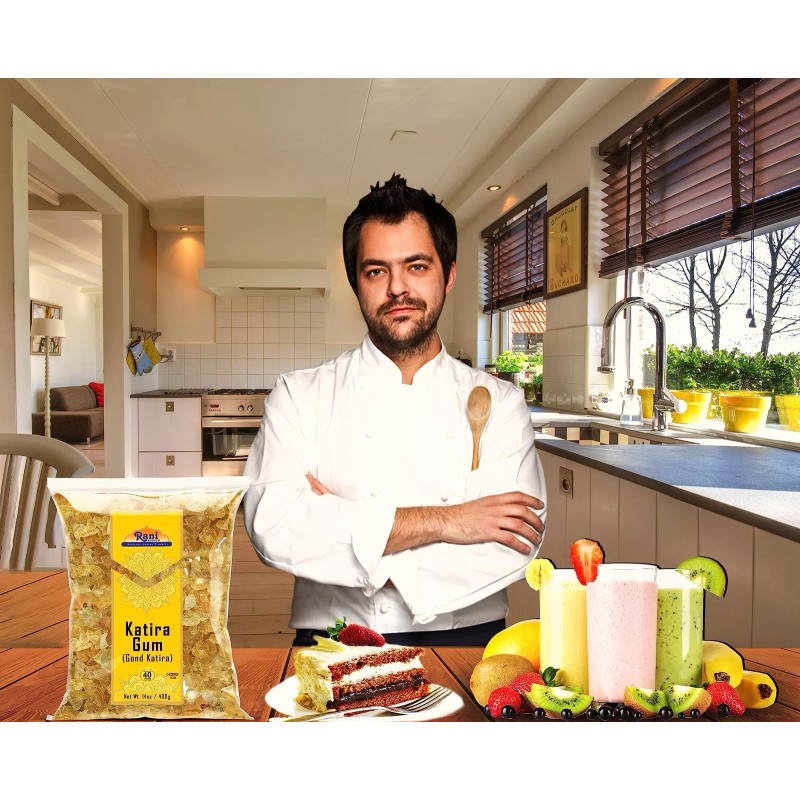 Rani Edible Gum Whole (Goonder Tragacanth Gum) 14oz (400g)