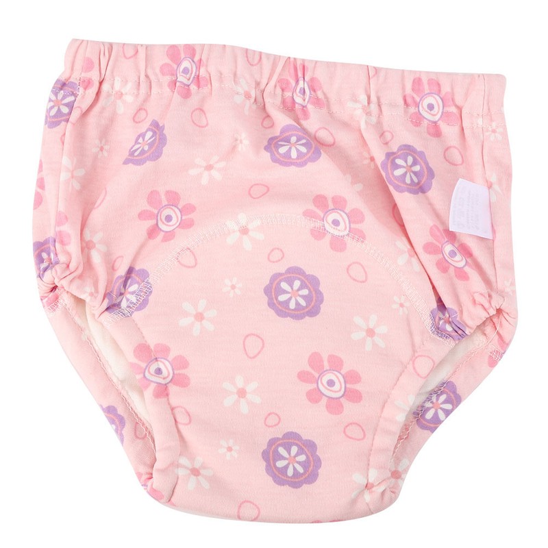 2pcs Baby Pee Potty Training Pants Infant Cotton Training Underwears
