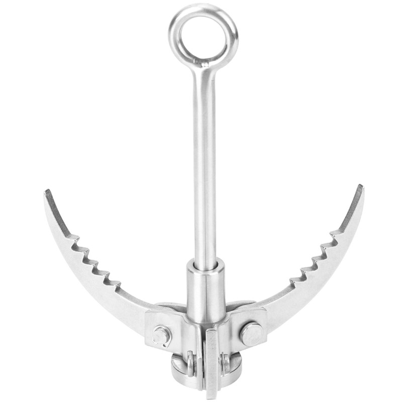 3 Claws Folding Hook Outdoor Survival Stainless Steel Rock Climbing