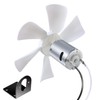 PlusRoc RV Vent Fan Replacement 6 inches RV Exhaust Bathroom