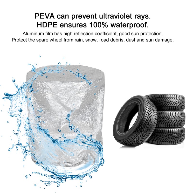 Waterproof Tire Cover Storage Bag Holder Anti UV Wheel Protector