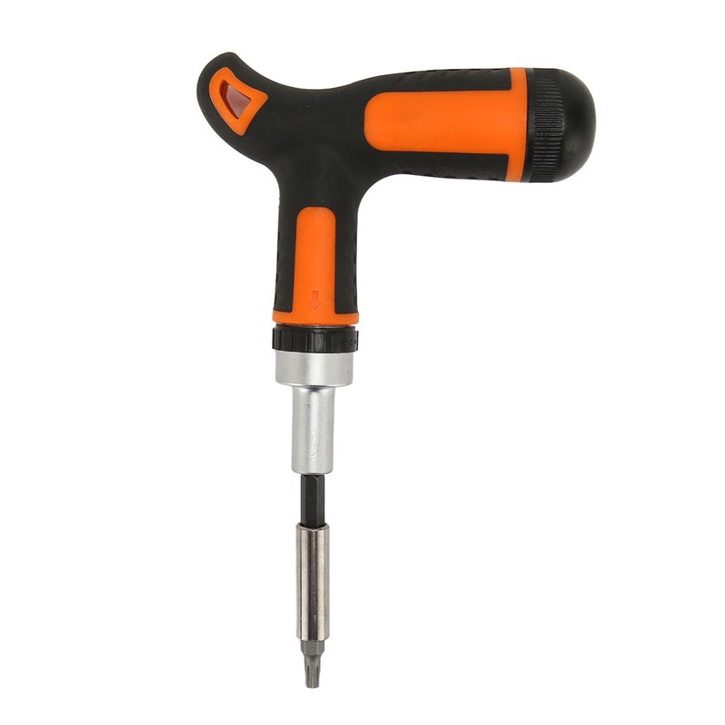 T Handle Screwdriver Set Multifunctional High Accuracy Rustproof Durable Ratchet