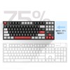 MageGee 75% Mechanical Gaming Keyboard, Red Switch, LED Blue Backlit,