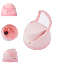 Replacement Cap for Owala Freesip, One Button Water Bottle Top Lid Compatible with Owala Cup 16oz 24oz 32oz 40oz, BPA-Free Replacement Accessory for Owala Free Sip (Pink)